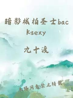 暗影械柏圣士backsexy