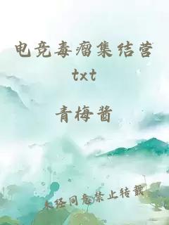 电竞毒瘤集结营txt