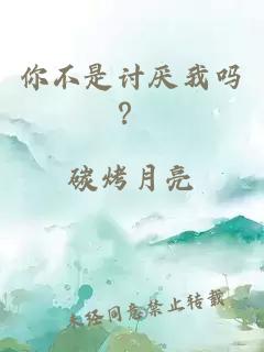 你不是讨厌我吗？