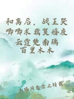 和离后，战王哭唧唧求我复婚夜云霆楚南璃